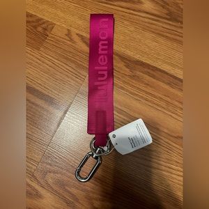Lululemon Never Lost Keychain